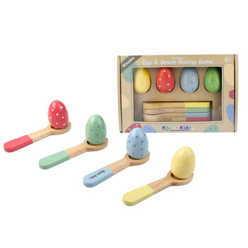 Kaper Kidz Sundae Egg & Spoon Racing Game Kids/Childrens Toy 3Y+