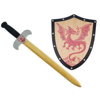 Kaper Kidz Sword & Shield Dragon Kids/Childrens Toy 3Y+