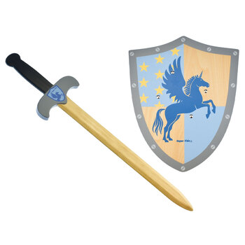 Kaper Kidz Sword & Shield Unicorn Kids/Childrens Toy 3Y+