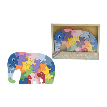 Kaper Kidz Elephant A-Z Chunky Kids Jigsaw Puzzle 3y+