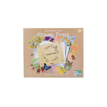 Kaper Kidz Australian Flora Flower Press Craft Kit/Creativity Activity 3y+