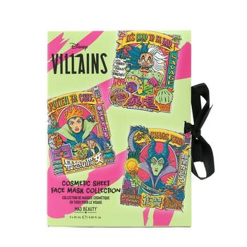 Disney Wicked Villains Cosmetic Sheet Mask Trio 75ml Avocado/Peach/Coconut