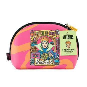 Disney Wicked Villains Evil Queen Cosmetic Makeup Storage Bag Pink