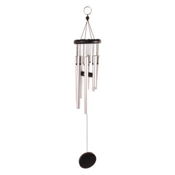Esschert Design Hanging Wind Chime Indoor Outdoor Decoration Small Black