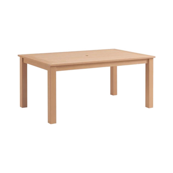 Winawood Garden/Patio Rectangular Dining Table 98x98cm -  New Teak