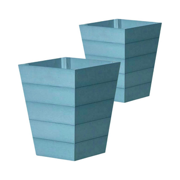 2pc Winawood Planter Pot Large Home/Garden Decor 55x43cm -  Powder Blue