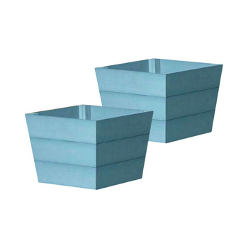 2pc Winawood Planter Pot Small Home/Garden Decor 45x38cm -  Powder Blue