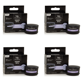 4PK WoodWick Lavender Spa Radiance Refill Fragrance 1.28oz