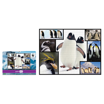 1000pc WWF Penguins Kids/Children Fun Floor Puzzle Game 8+