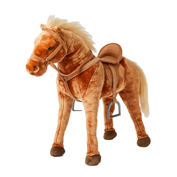 Jiggle & Giggle Large Standing Horse Kids Plush Toy 3y+