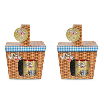 2PK Warner Bros Wizard of Oz Basket Scented Shower Set 300ml Poppy Temptation