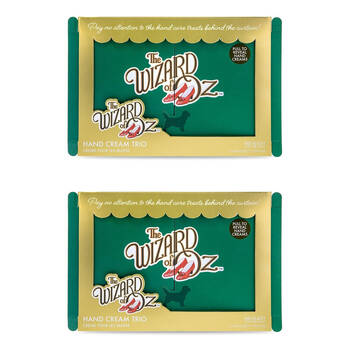 2x 3pc Warner Bros Wizard of Oz Shea Butter Hand Care Cream Trio Set 150ml