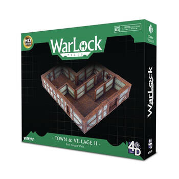 WarLock Tiles Full Height Walls Miniature Building Set Toy 14y+
