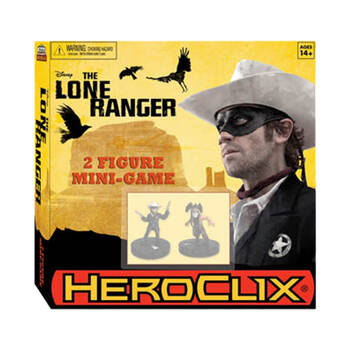 Heroclix the Lone Ranger Mini Game W/ Game Board Kids Toy 14y+