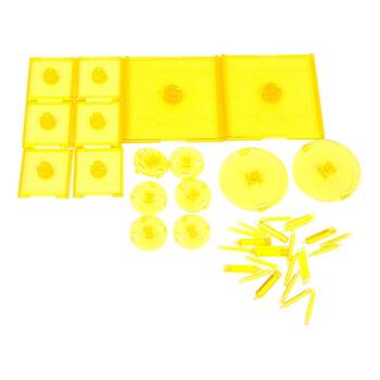 Dungeons & Dragons Attack Wing Base & Pegs Set - Yellow