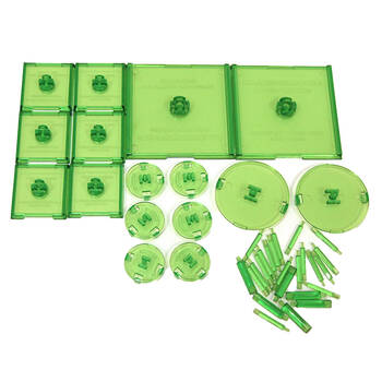 Dungeons & Dragons Attack Wing Base & Pegs Set Green