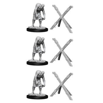 Wizkids Deep Cuts Unpainted Miniatures Assistant & Torture Cross