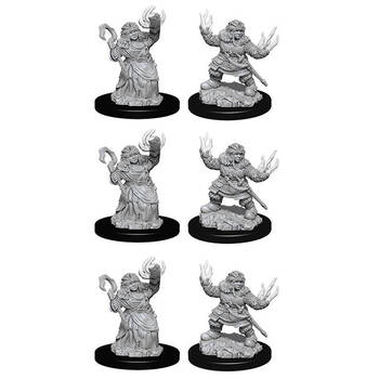 3x 2pc Pathfinder Deep Cuts Unpainted Female Dwarf Summoner