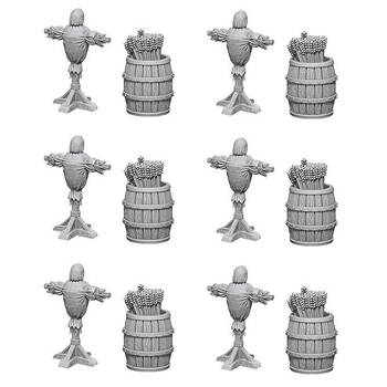 Wizkids Deep Cuts Unpainted Miniatures Archery Range