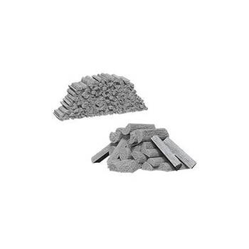 Wizkids Deep Cuts Unpainted Miniatures Piles of Wood