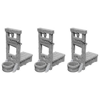 Wizkids Deep Cuts Unpainted Miniatures Guillotine Figure
