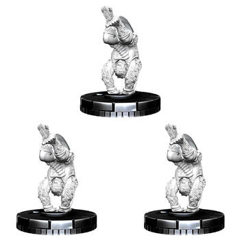 3PK X-Men Comics Unpainted Beast Mini RPG Figure 14y+