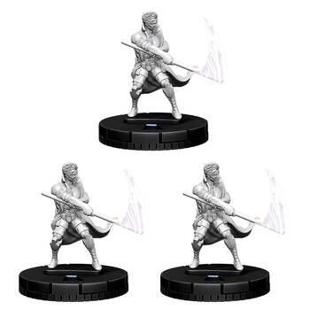 3PK X-Men Comics Unpainted Gambit Mini RPG Figure 14y+