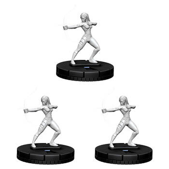 3PK X-Men Comics Unpainted Psylocke Mini RPG Figure 14y+