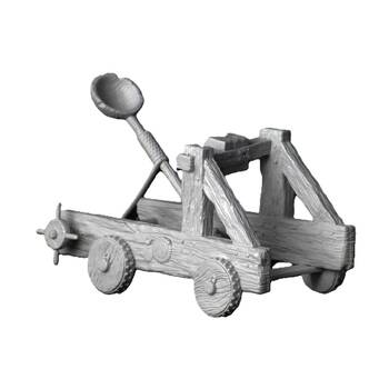 Wizkids Deep Cuts Unpainted Rpg Miniatures Catapult Figure Toy 14y+