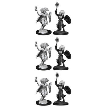 3x 2pc Dungeons & Dragons Nolzur's Marvelous Unpainted Miniatures Changeling Cleric Male