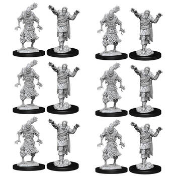 6x 2pc Dungeons & Dragons Nolzur's Marvelous Unpainted Miniatures Scarecrow & Stone Cursed