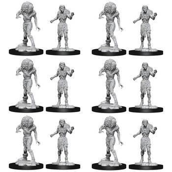 6x 2pc Dungeons & Dragons Nolzur's Marvelous Mini Drowned Assassin & Drowned Asetic