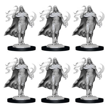 6PK Magic the Gathering Unpainted Miniatures Jace