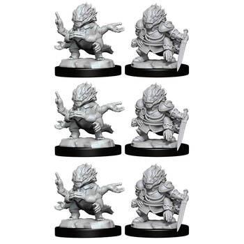 3x 2pc Starfinder Deep Cuts Unpainted Miniatures Skittermander Envoy