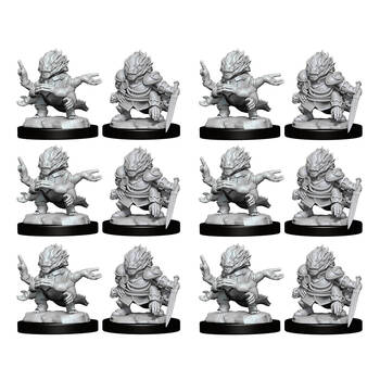 6x 2pc Starfinder Deep Cuts Unpainted Miniatures Skittermander Envoy