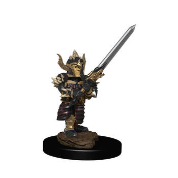 Dungeons & Dragons Icons Of The Realms Halfling Fighter Male Premium Figure 14y+