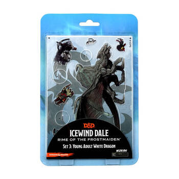 Dungeons & Dragons Icons of the Realms Icewind Dale 2D YA White Dragon 14y+
