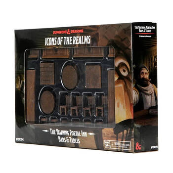 Games Dungeons & Dragons The Yawning Portal Inn Bars/Tables Miniature Set 14y+