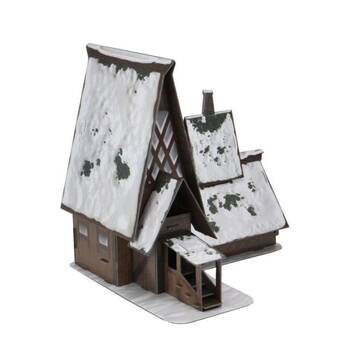 Dungeons & Dragons Icons of the Realms The Lodge Papercraft Set 14y+