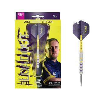 Target Luke Littler Loadout 90% Tungsten Steel Tip Darts 24g