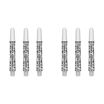 2x 3pc Target Pro Grip Ink Shaft Multipack Medium - White