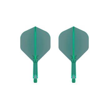 2PK Target K-Flex Moulded Lightweight Integrated Flight & Shaft No.2 Darts