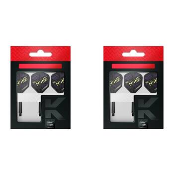 6pc Target Luke The Nuke Littler K-Flex Dart Flight & Shaft No.6