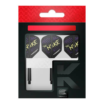 3pc Target Luke The Nuke Littler K-Flex Dart Flight & Shaft No.2