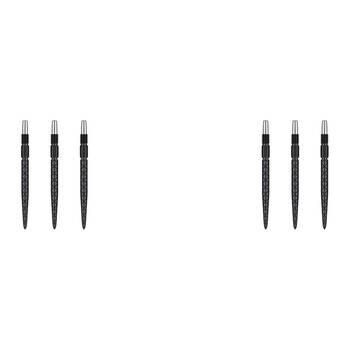 2x 3pc Target 26mm Diamond Pro Swiss Point For Darts SP Barrels - Black