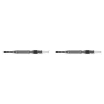 2PK Target Swiss DX Diamond Grip Dart Point 26mm - Black