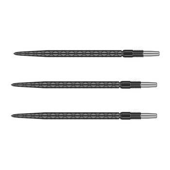 3pc Target Swiss Diamond Pro Dart Points 40mm - Black