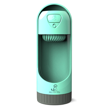 All Fur You 300ml Dog Portable Water Bottle Green