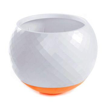 All Fur You Wobbler Slow Feeder Pet Bowl Orange