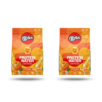 2PK BSc x Chupa Chups Protein Water Drink Mix Post Workout 14 Serves 350g Orange 